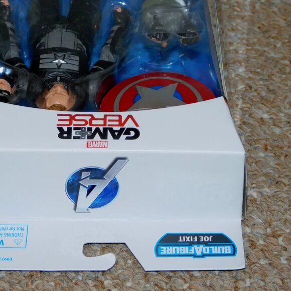 Hasbro Marvel Legends Gamerverse Stealth Captain America MIB New Joe Fixit BAF - Picture 10 of 10